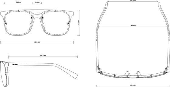 Antibacterial  Men's Optical Glasses Swiss EMS TR90 Material Impact Resistance